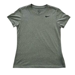 Nike Dri-Fit Short Sleeve Tee - Small, Charcoal Grey